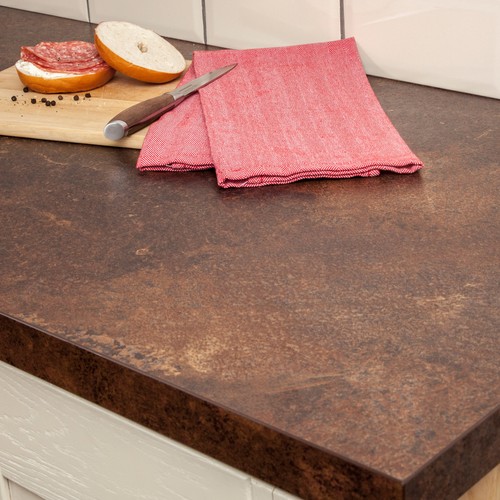 Copper laminate kitchen - laminate,
