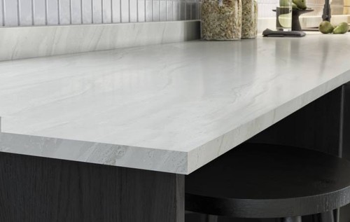 White sandstone square edge - white,