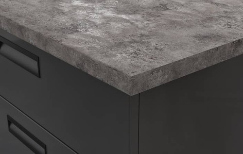 Polished concrete rounded edge - rounded,