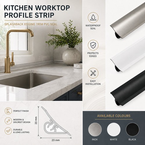 Kitchen worktop profile strip - kitchen,